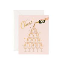 CHAMPAGNE TOWER CARD