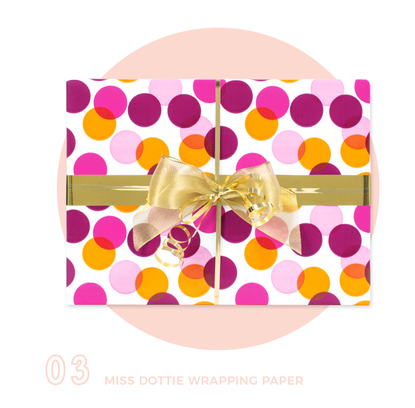 Miss Dottie Australian Gift Wrapping Paper