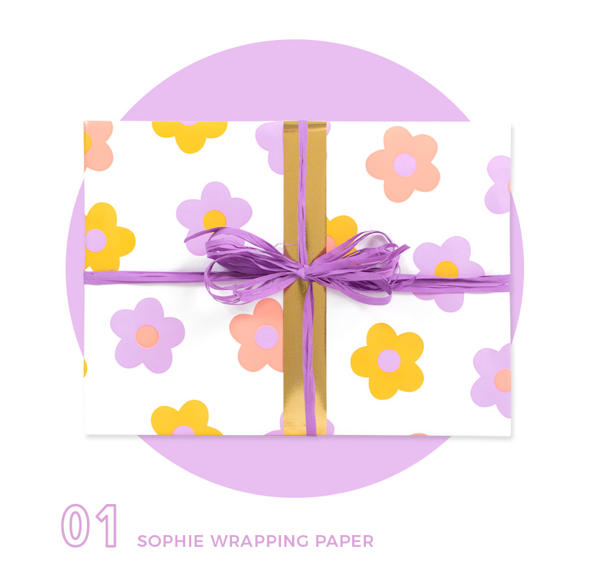 Sophie Australian Made Wrapping Paper